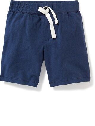 Old Navy Drawstring Jersey Shorts For Toddler Boys Size 12-18 M - Ink blue | Old Navy US