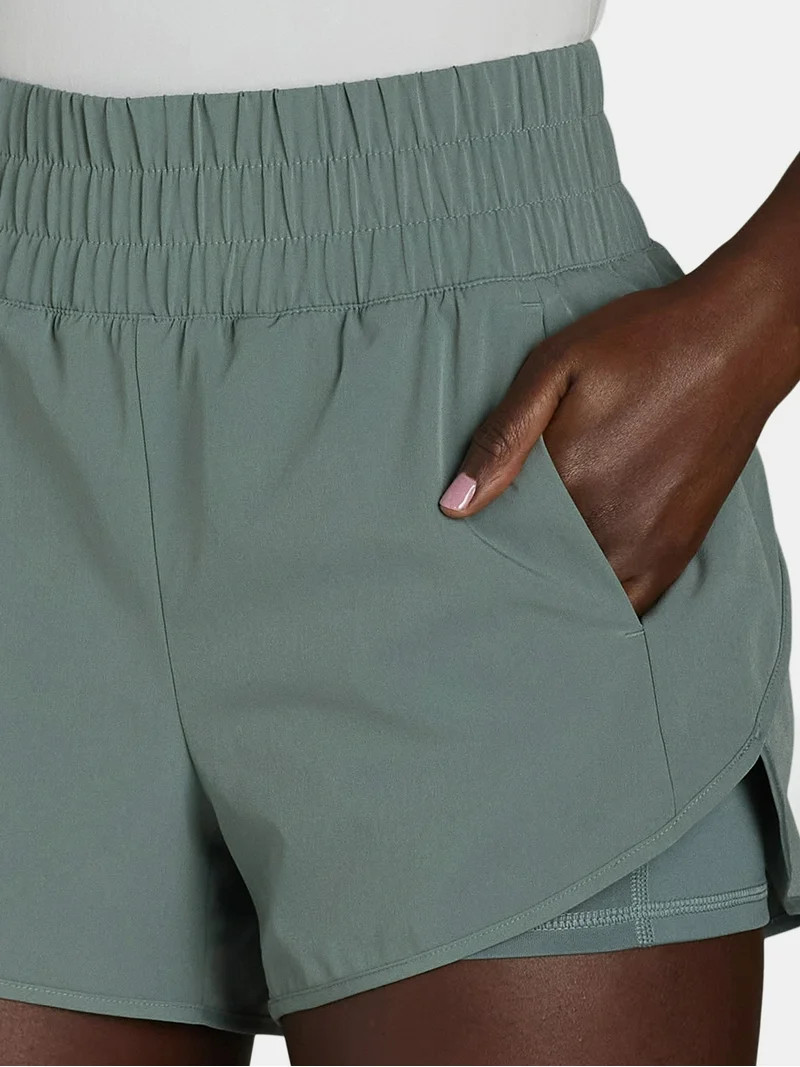 Avia Women's and Women's Plus Running Shorts with Bike Liner, Sizes XS-4X | Walmart (US)