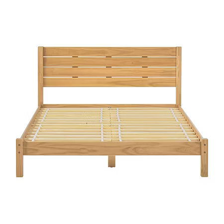 Modern Boho Minimalist Bed, One Size, White | JCPenney