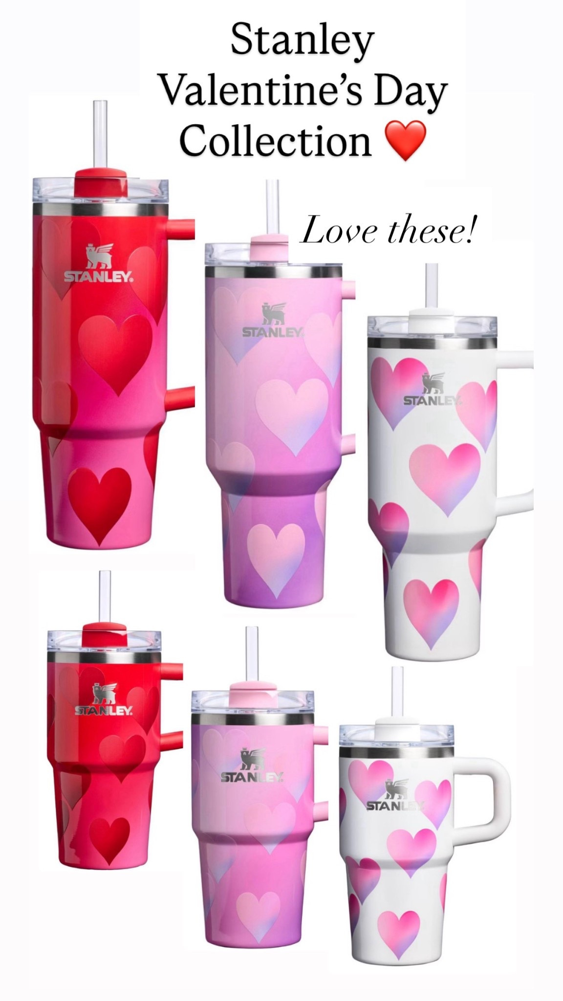 Stanley Valentine’s Day collection ❤️🩷💜

#LTKGiftGuide