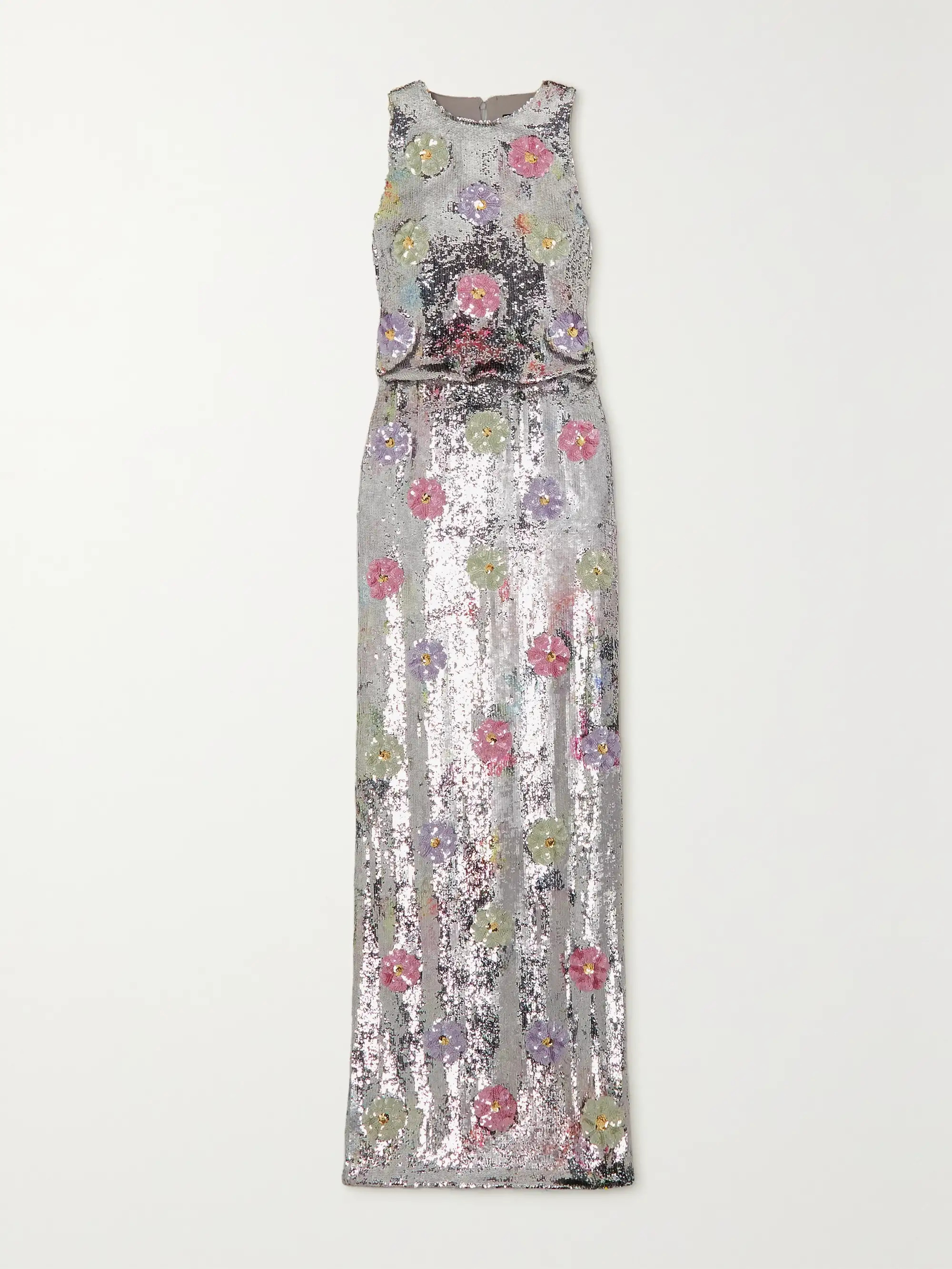 Seneca sequined satin gown | NET-A-PORTER (US)