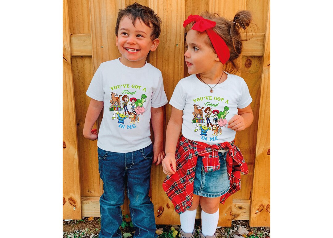 Toy Story You've Got A Friend in Me Characters Shirt, Toy Story Short Sleeve Vacation Shirt, You'... | Etsy (US)