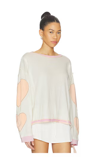 Free People Youre A Star Tee in Cream. - size M | Revolve Clothing (Global)