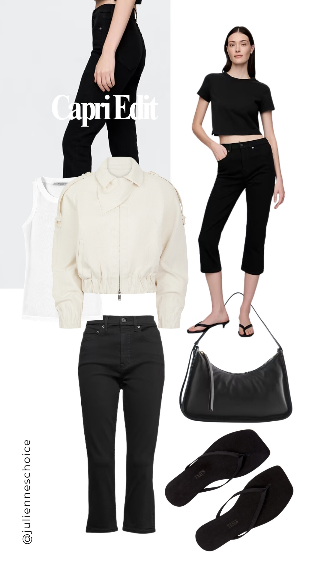 One piece that instantly upgrades your outfit — capri pants.✨julienneschoice 

#capripants #ltkstyle #everydaystyle #outfitideas #wearablefashion #styleinspo #springoutfit 

 #LTKootd #LTKSeasonal