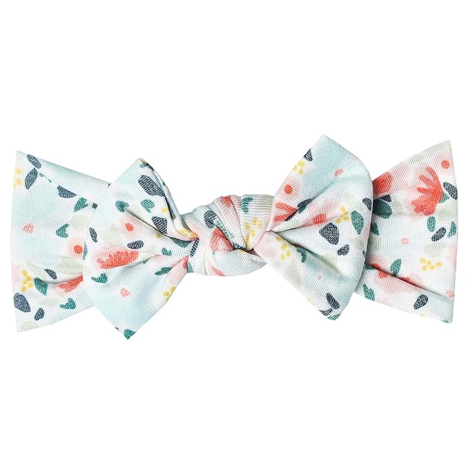 Baby Stretchy Soft Knit Headband Bow "Leilani" by Copper Pearl | Amazon (US)