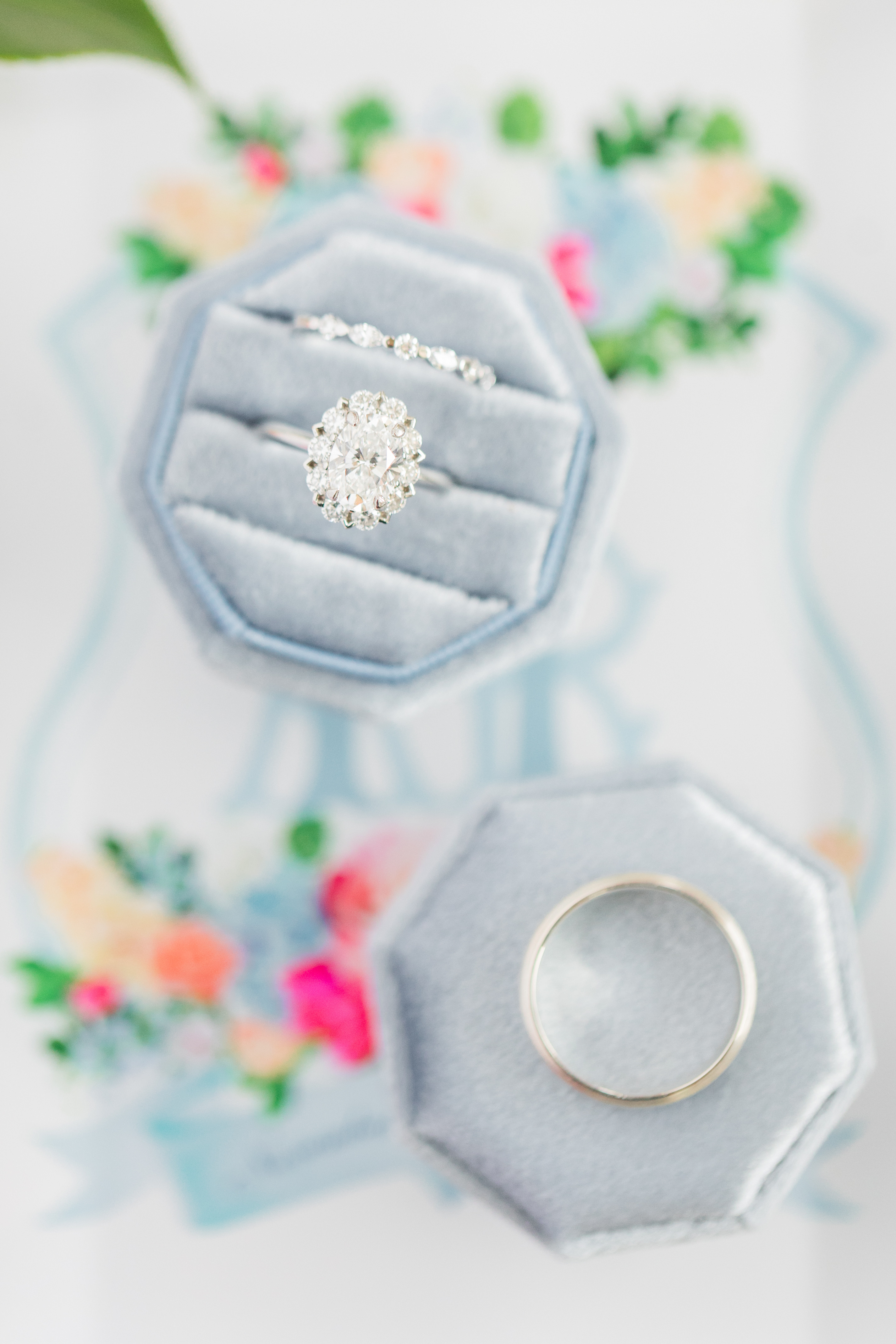 Affordable Ring Box // Blue Ring Box // Affordable Wedding Finds // Wedding Day Details  

 #LTKWedding