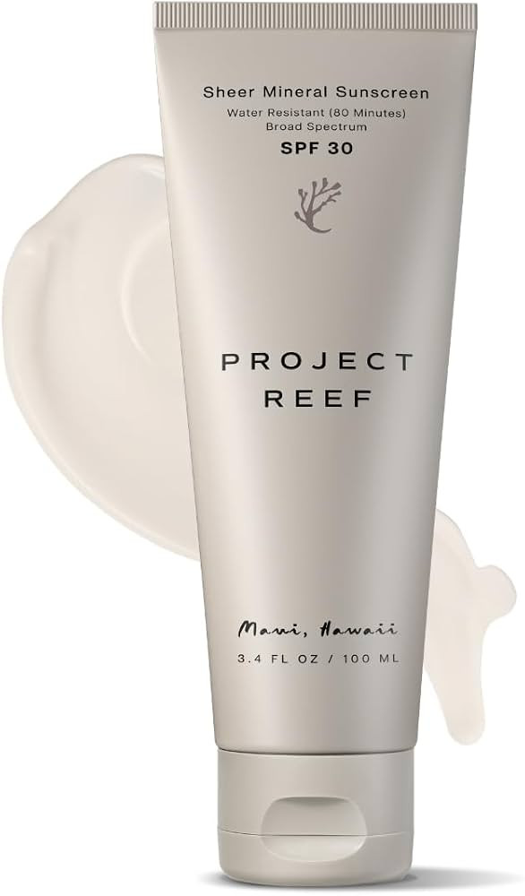 Project Reef SPF 30 Mineral Sunscreen Lotion, Zinc, 3.4 Fl oz. | Amazon (US)