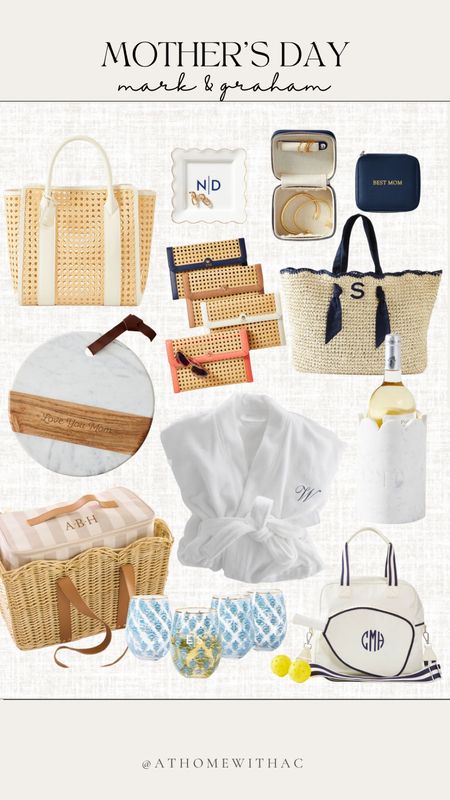 Mother’s Day gift ideas from mark and graham, personalized gifts, picnic tote, scallop marble chiller, pickleball sports bag, waterproof cane tote, travel jewelry pouch 

#LTKstyletip #LTKfamily #LTKGiftGuide