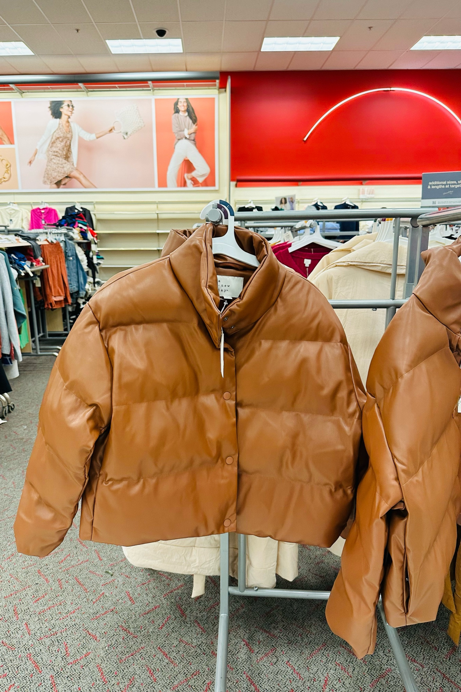 Long puffer sale jacket target