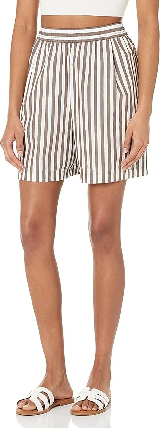 The Drop Women's Jada High Waist Loose-Fit Short | Amazon (US)