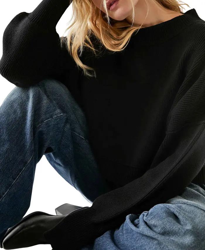 Easy Street Crop Pullover | Nordstrom