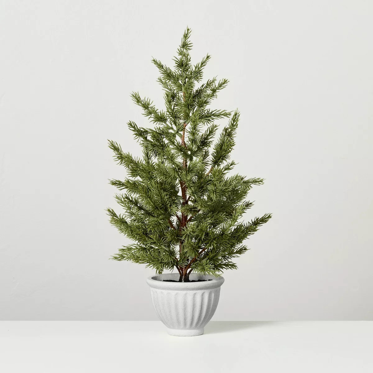 Faux Spruce Tree in Fluted Pot - Hearth & Hand™ with Magnolia | Target