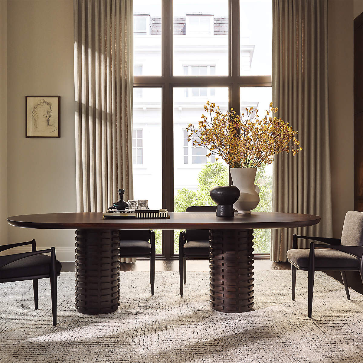 Fall dining room refresh starts right here. 🍂✨ These CB2 dining table finds are some of my favorites from the Labor Day Sale, with UP TO 50% OFF through tomorrow. Think clean lines, modern shapes, elevated finishes, and tables that make the entire dining room feel instantly more expensive. Such a good time to upgrade before fall dinners, Thanksgiving, and holiday hosting season arrive. Final time to shop before the sale ends!

#FallDiningRoom #DiningTableIdeas #DiningRoomInspiration #CB2Sale #DiningTableFinds #FallHomeDecorIdeas #FallDiningRoomDecor #ModernDiningTable #DiningRoomMakeover #FallHomeRefresh #HomeDecorInspo #HolidayHosting #DiningRoomGoals #ModernHome 

 #LTKSeasonal #LTKHome #LTKSaleAlert
