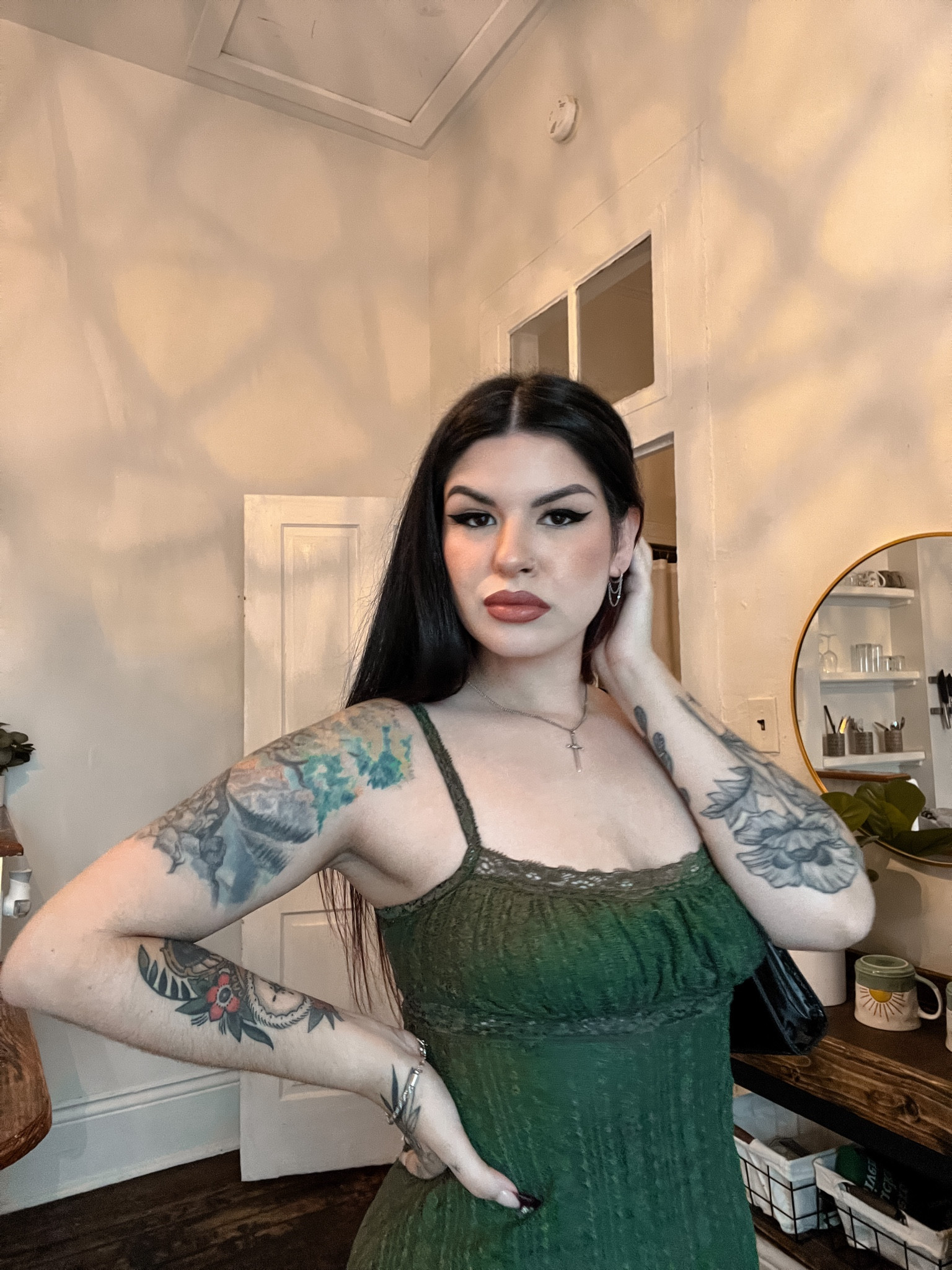 glam grunge princess 💚 fairy grunge dress from Urban Outfitters 

#LTKunder100 #LTKmidsize