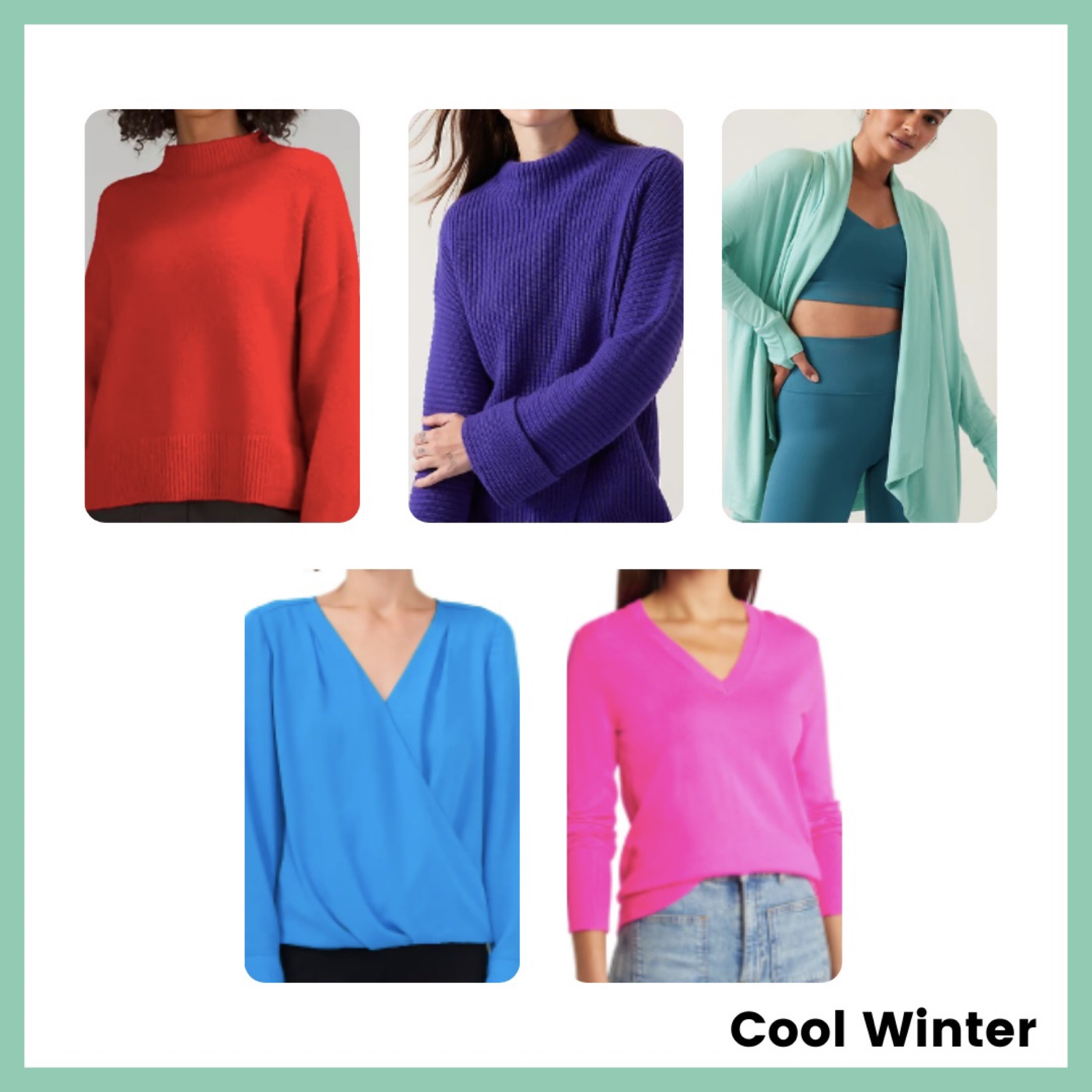 #coolwinterstyle #coloranalysis #coolwinter #winter 

#LTKunder100 #LTKwedding #LTKSeasonal