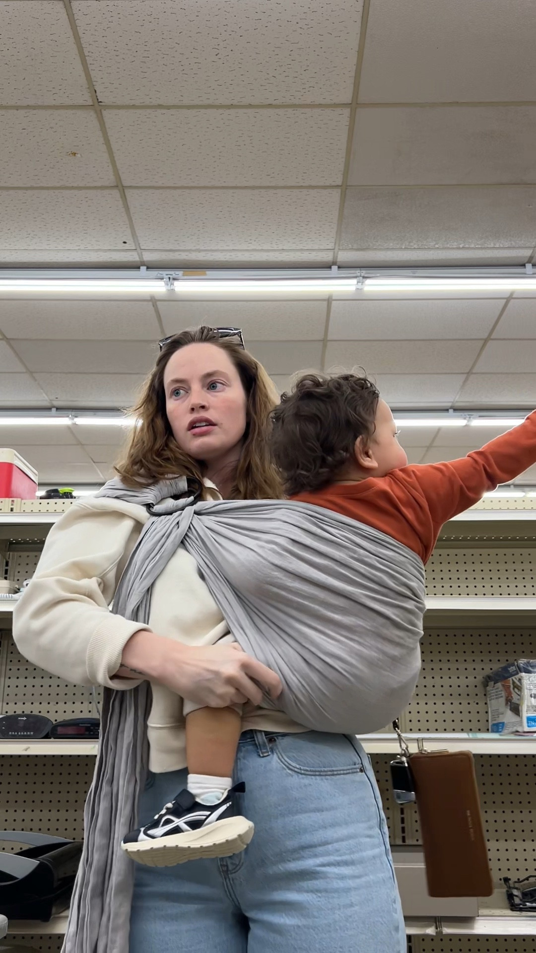 Ring sling carrier. Baby carrier. Toddler carrier 

#LTKKids #LTKBaby #LTKFindsUnder100