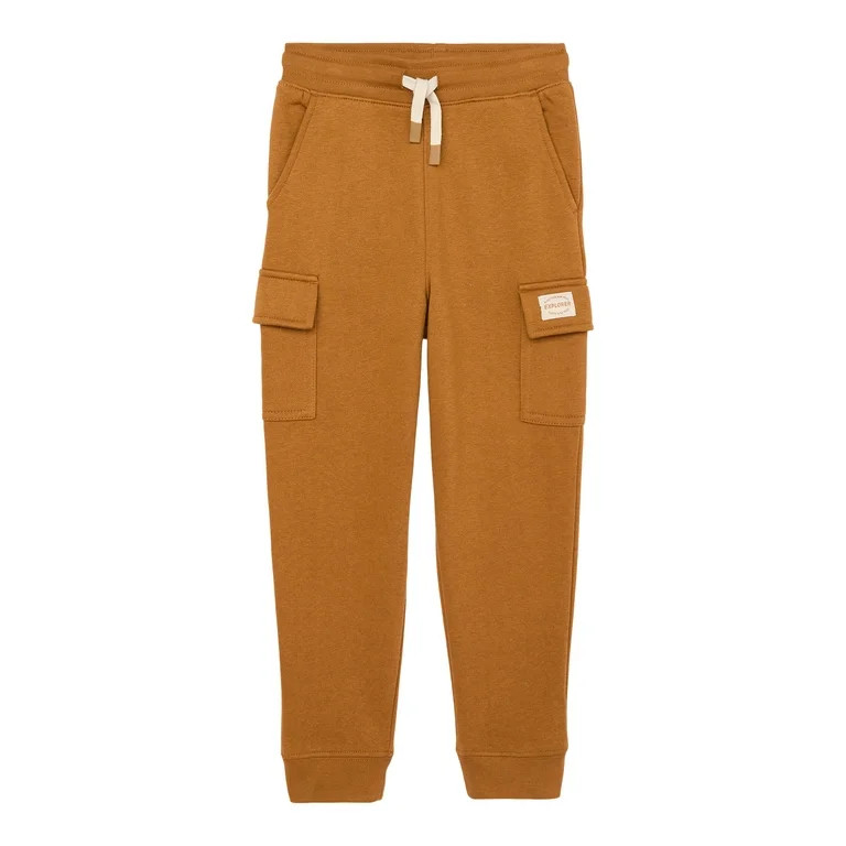 365 Kids by Garanimals Boys Fleece Cargo Pants, Sizes 4-10 | Walmart (US)