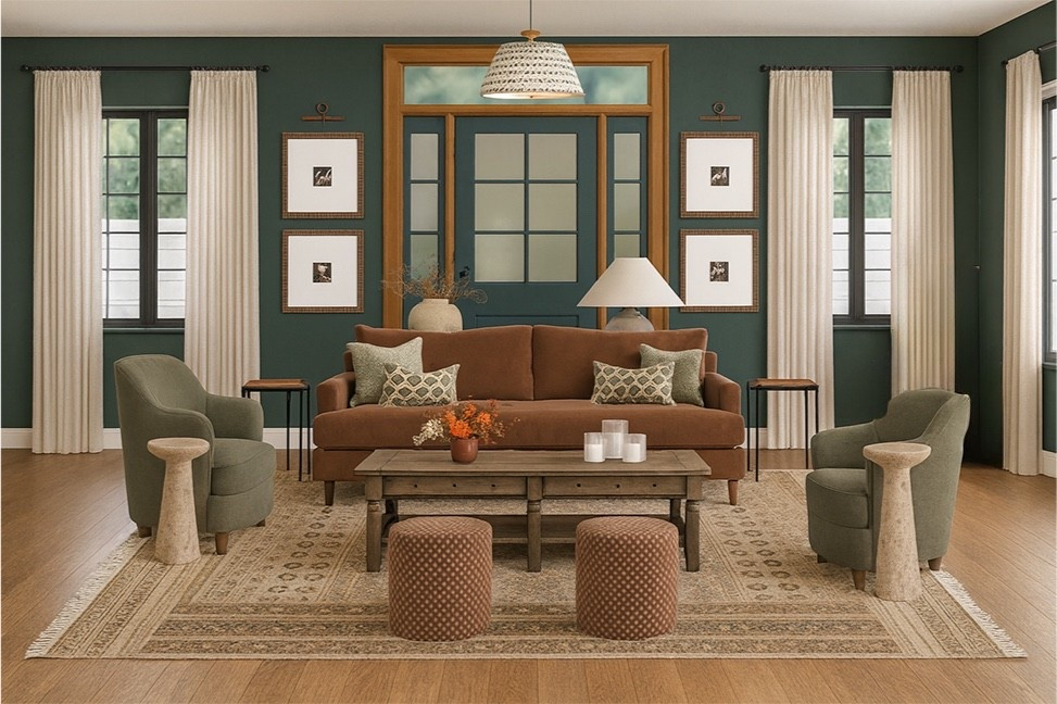 DESIGNING A LIVING ROOM THAT DOUBLES AS AN ENTRYWAY
When your front door opens directly into your living room, it can be both a design challenge and an opportunity. Without the natural buffer of an entryway, you need to create a space that feels welcoming, defined, and practical—without compromising the flow or style of your living room. Let’s explore how to make this layout work beautifully. See the full post at abigailamira.com

#LTKFamily #LTKHome #LTKSeasonal