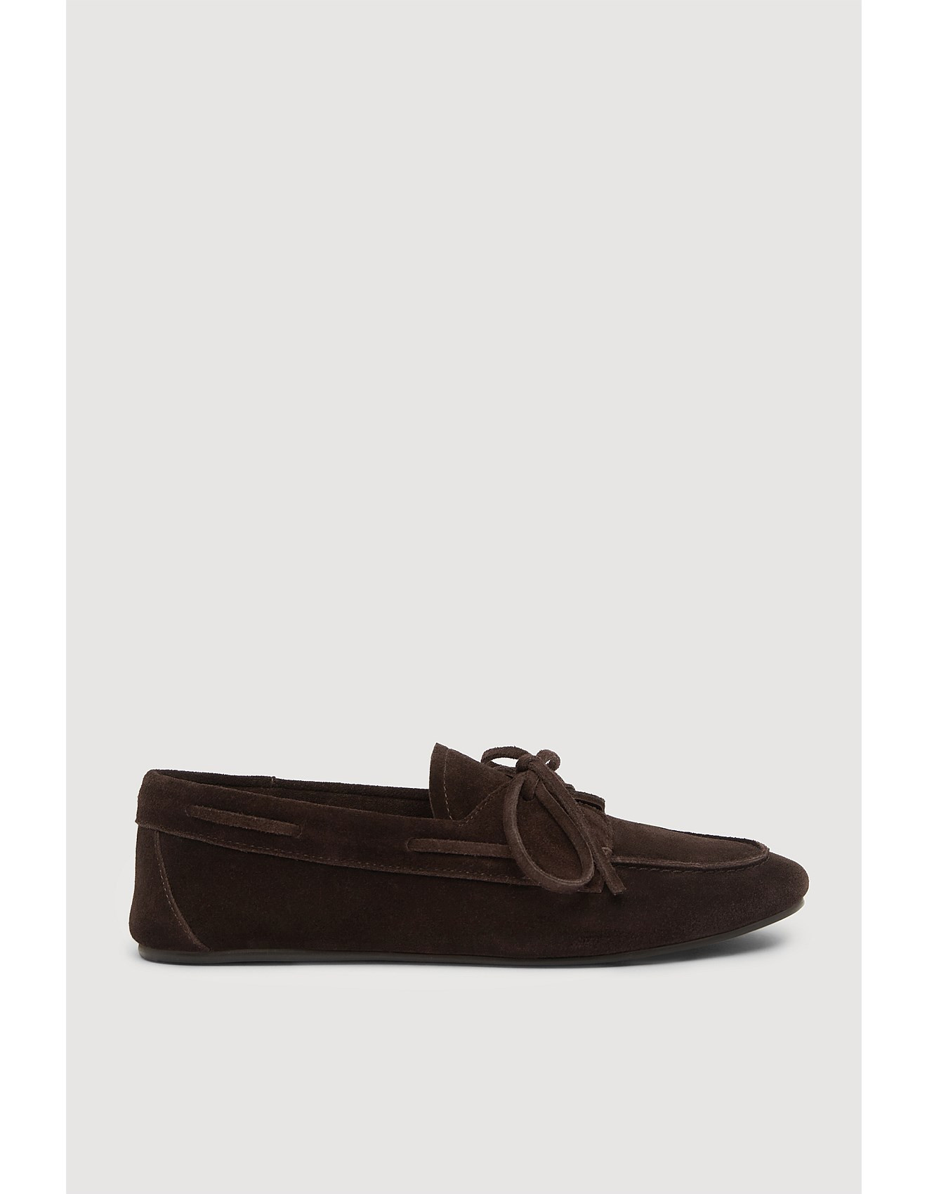 WOMEN'S Devon Suede Boat SHOE | David Jones (Australia & New Zealand)