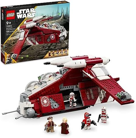 LEGO Star Wars: The Clone Wars Coruscant Guard Gunship - Buildable Star Wars Toy for 9 Year Olds ... | Amazon (US)