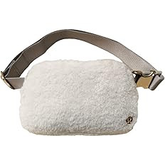 Lululemon Athletica Everywhere Fleece Belt Bag (Light Ivory) | Amazon (US)