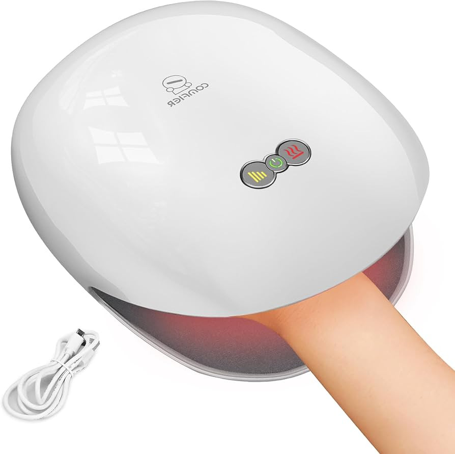 COMFIER Wireless Hand Massager with Heat,3 Levels Compression & Heating,Rechargeable Hand Massage... | Amazon (US)