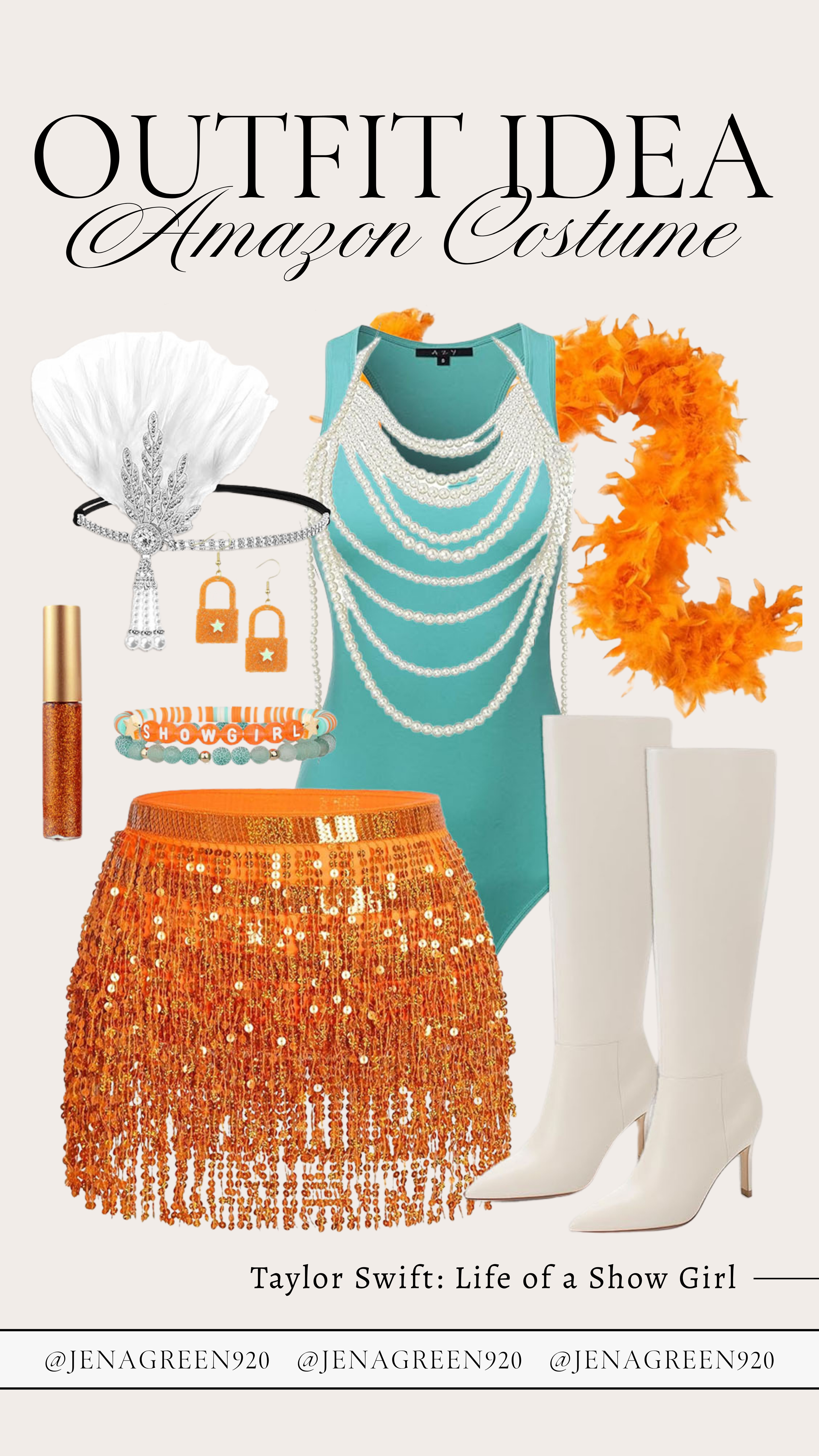 Showgirl Costume | Taylor Swift Costume | Life of a Showgirl 

 #LTKHalloween #LTKHoliday #LTKSeasonal