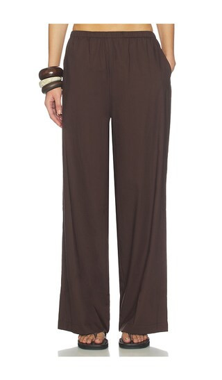 FAITHFULL THE BRAND Sabine Pants in Brown. - size S | Revolve Clothing (Global)