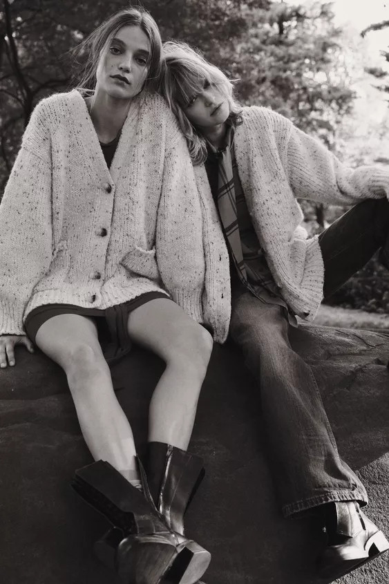 PINCHITA OVERSIZED KNIT CARDIGAN | Zara UK