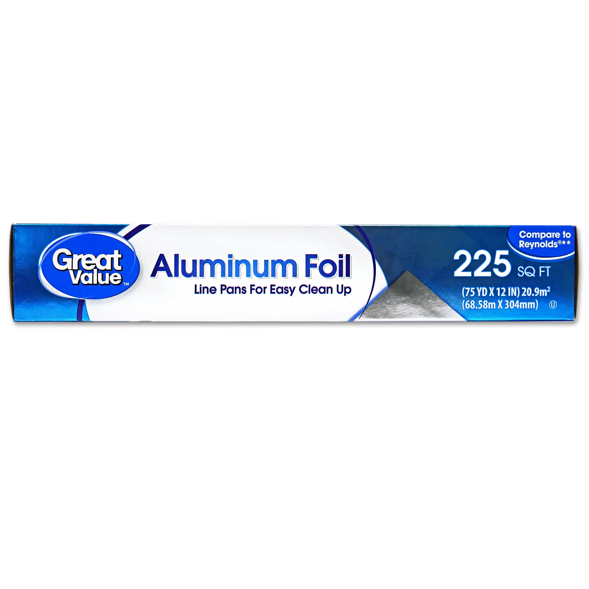 Great Value Aluminum Foil, 225 sq ft - Walmart.com | Walmart (US)