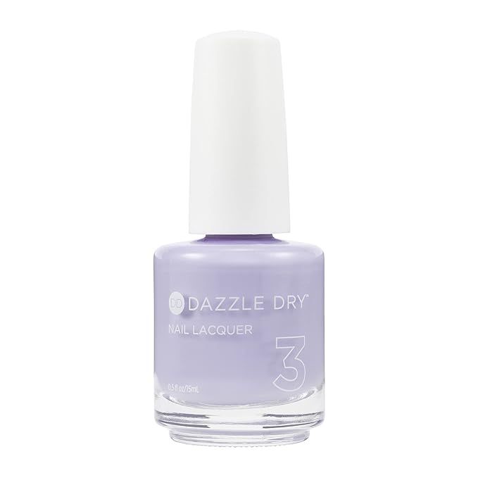 Dazzle Dry Nail Lacquer (Step 3) - Faith - A cool, pastel lavender with gray undertones. Full cov... | Amazon (US)