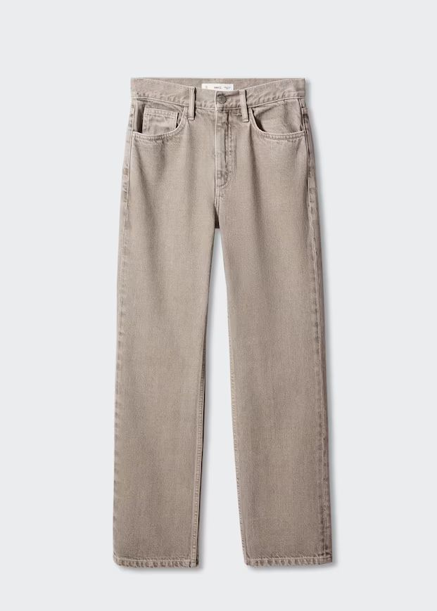Gerade Jeans mit mittlerem Bund | MANGO (DE)