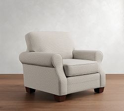 Fremont Roll Arm Chair | Pottery Barn (US)
