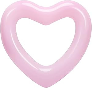 HeySplash Pool Floats, Adult Size Heart Inflatable Pool Floatie for Bachelorette Party, Swim Tube... | Amazon (US)