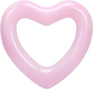 HeySplash Pool Floats, Adult Size Heart Inflatable Pool Floatie for Bachelorette Party, Swim Tube... | Amazon (US)