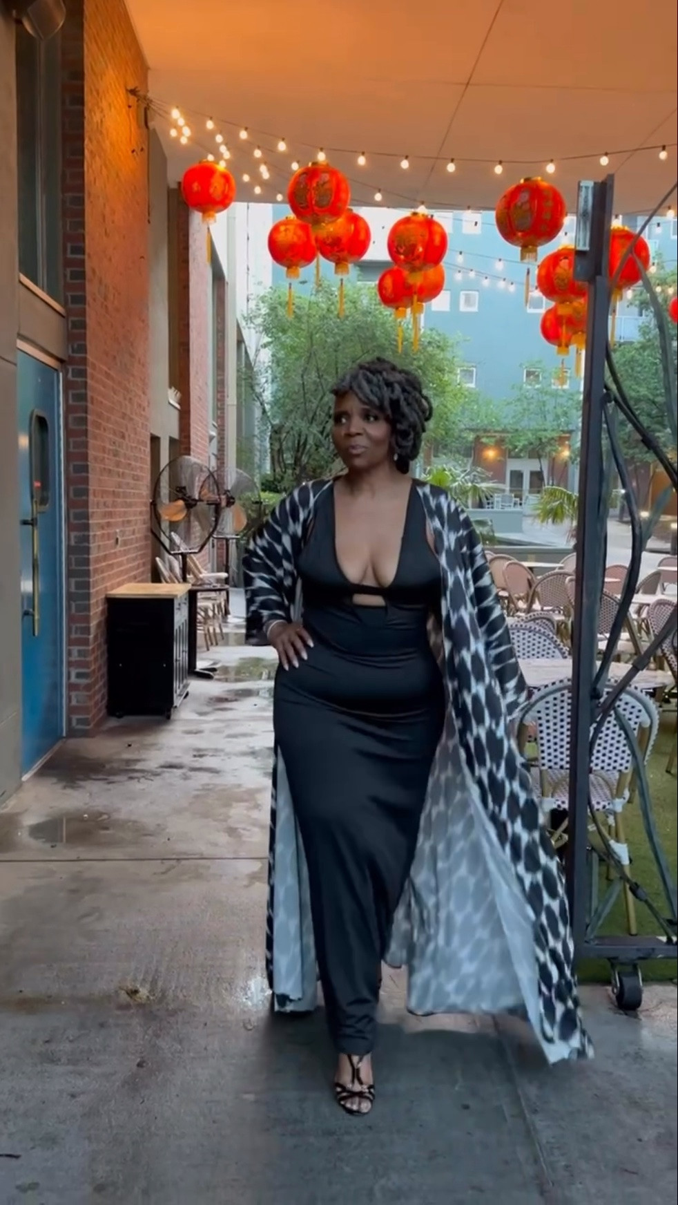 My birthday dress: a little Black cutout number with my fave kimono, and for less than $30!

#LTKootd #LTKOver40 #LTKTall