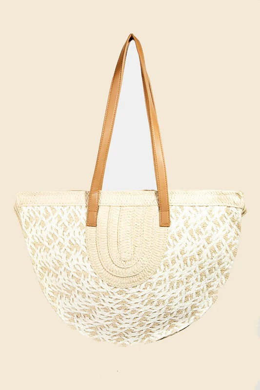 Sunnyside Up Straw Bag (2 Colors) | The Boxed Bowtique