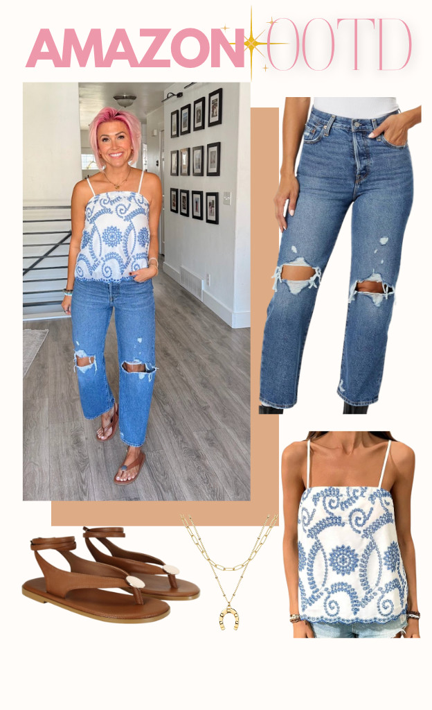 The quality of this top blew me away! Top: Small Jeans: 29 Shoes: TTS 

 #LTKSaleAlert #LTKStyleTip #LTKShoeCrush