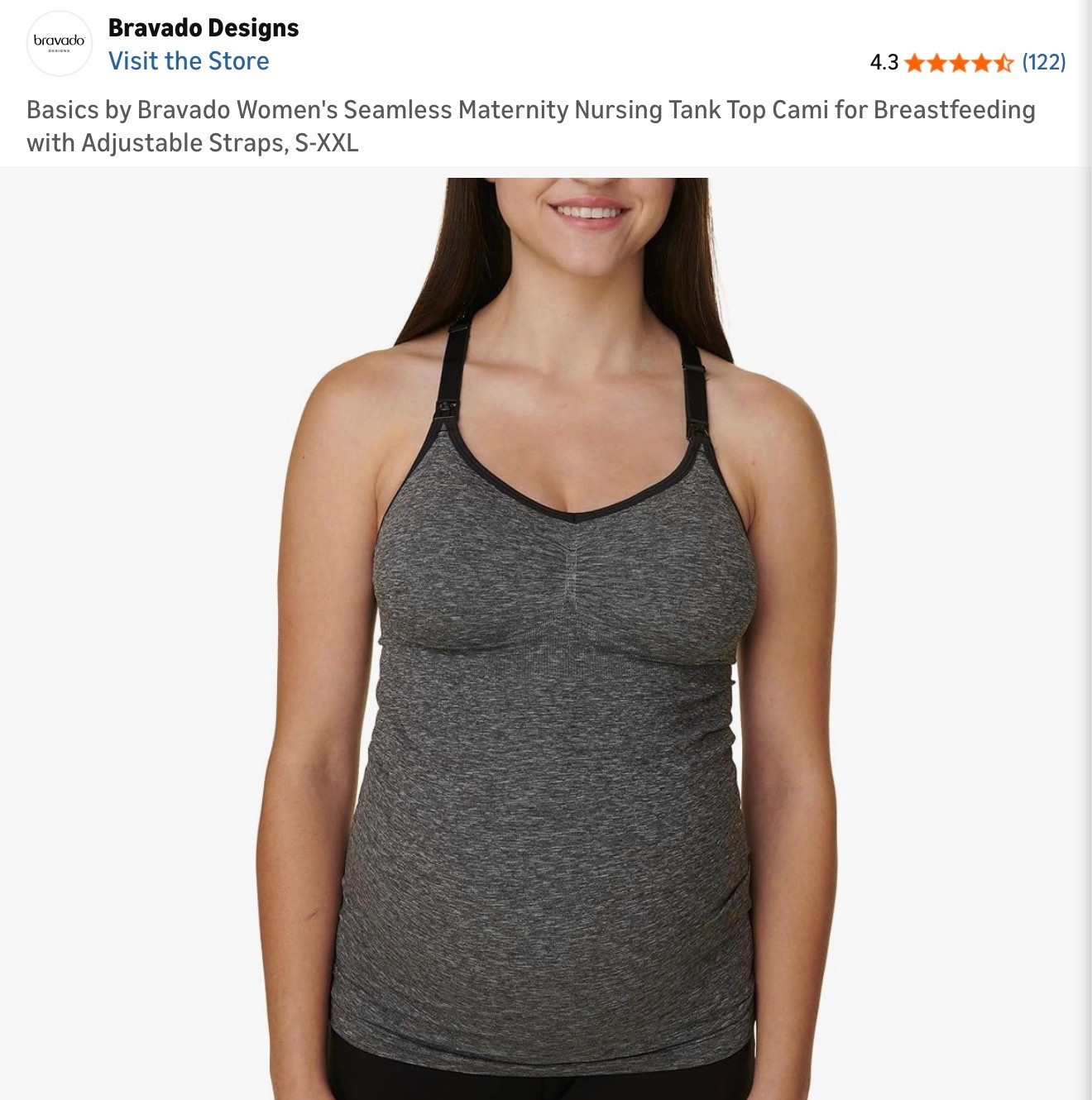 The BEST nursing tank top!