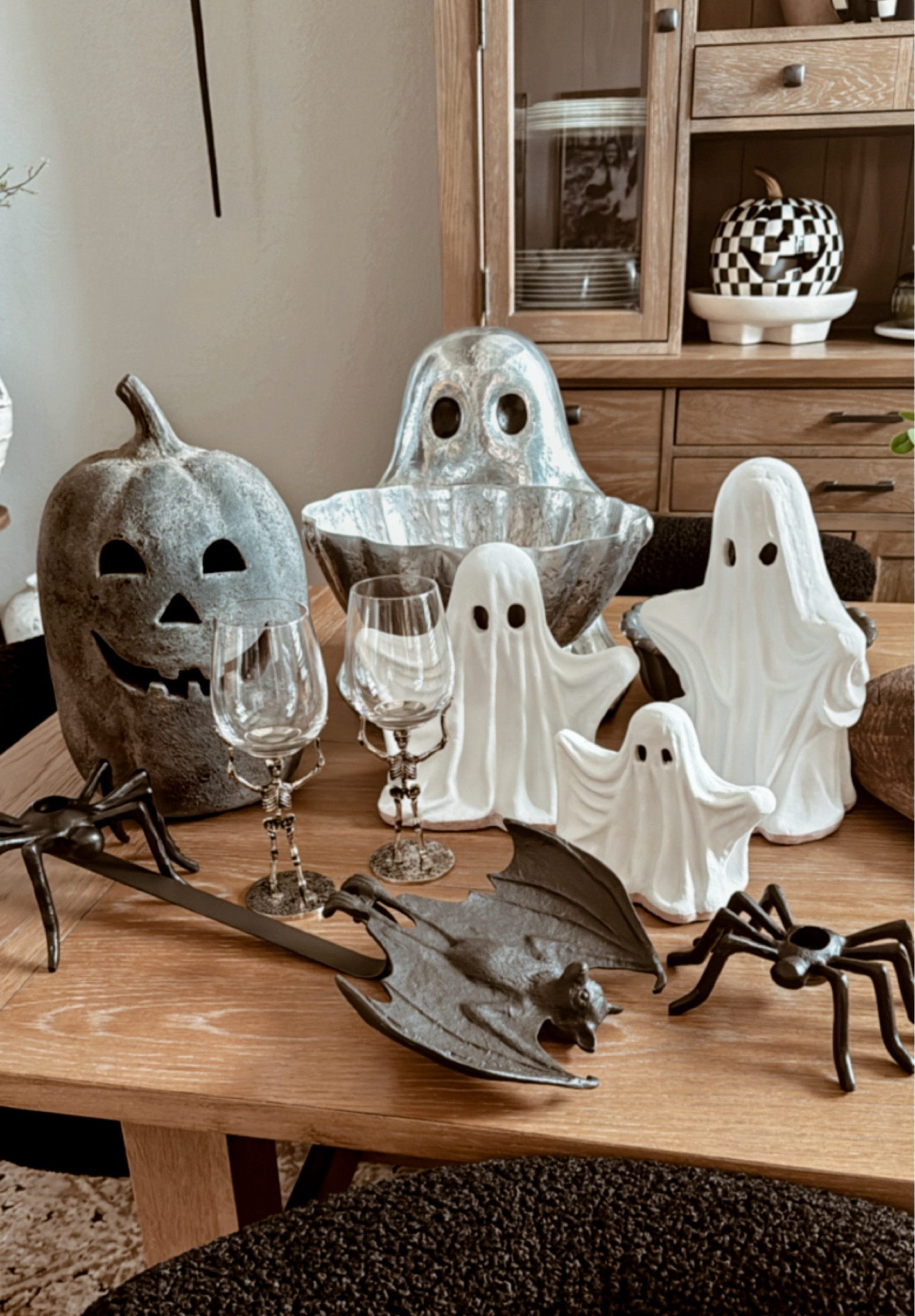 New to the Halloween fam!!! 🎃👻🕷️ The quality on these items yall! I was blown away! 
#halloween #halloweendecor #potterybarn 

#LTKHome #LTKSeasonal #LTKFindsUnder100