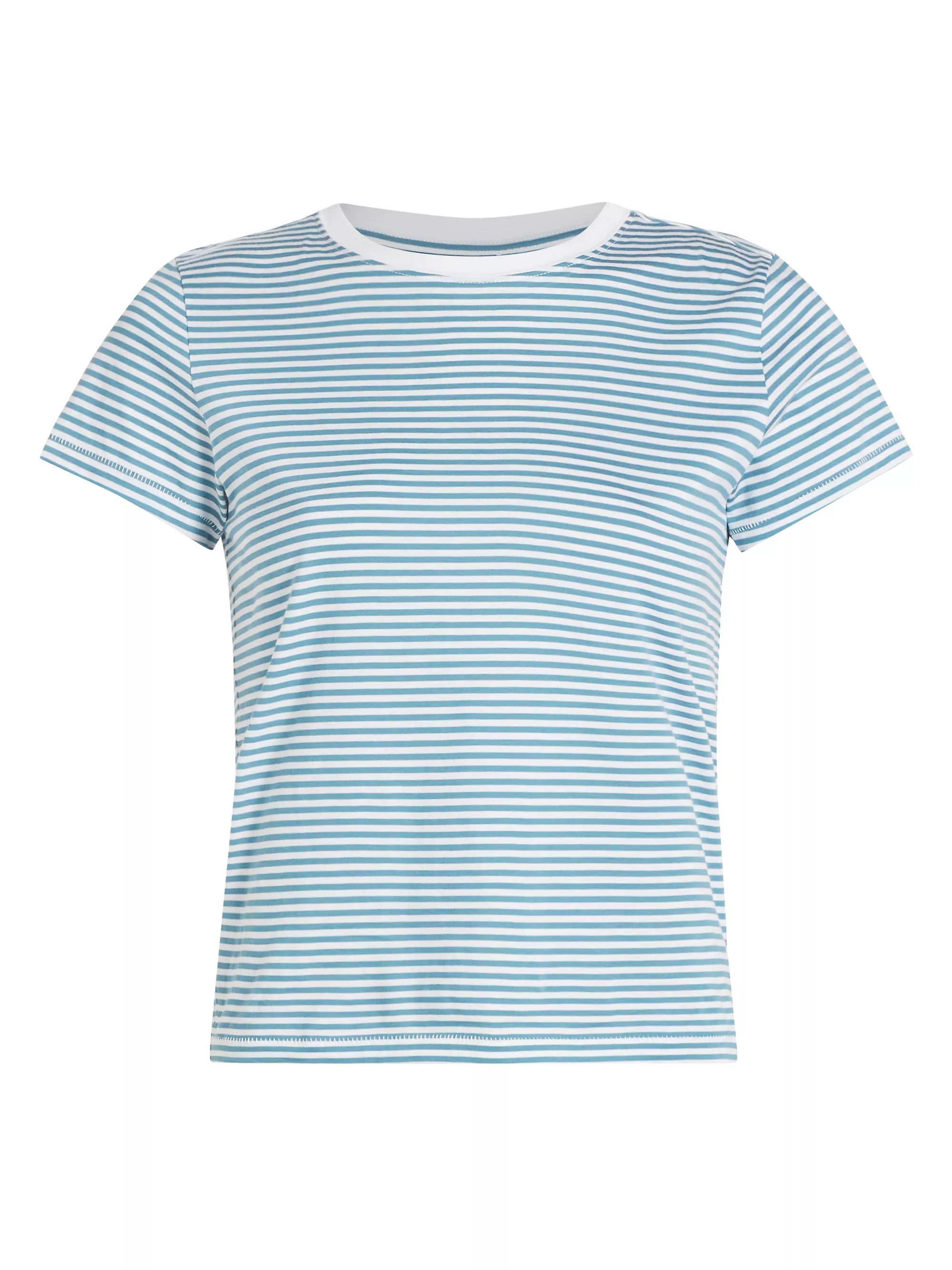 FrameStriped Cotton T-Shirt | Saks Fifth Avenue