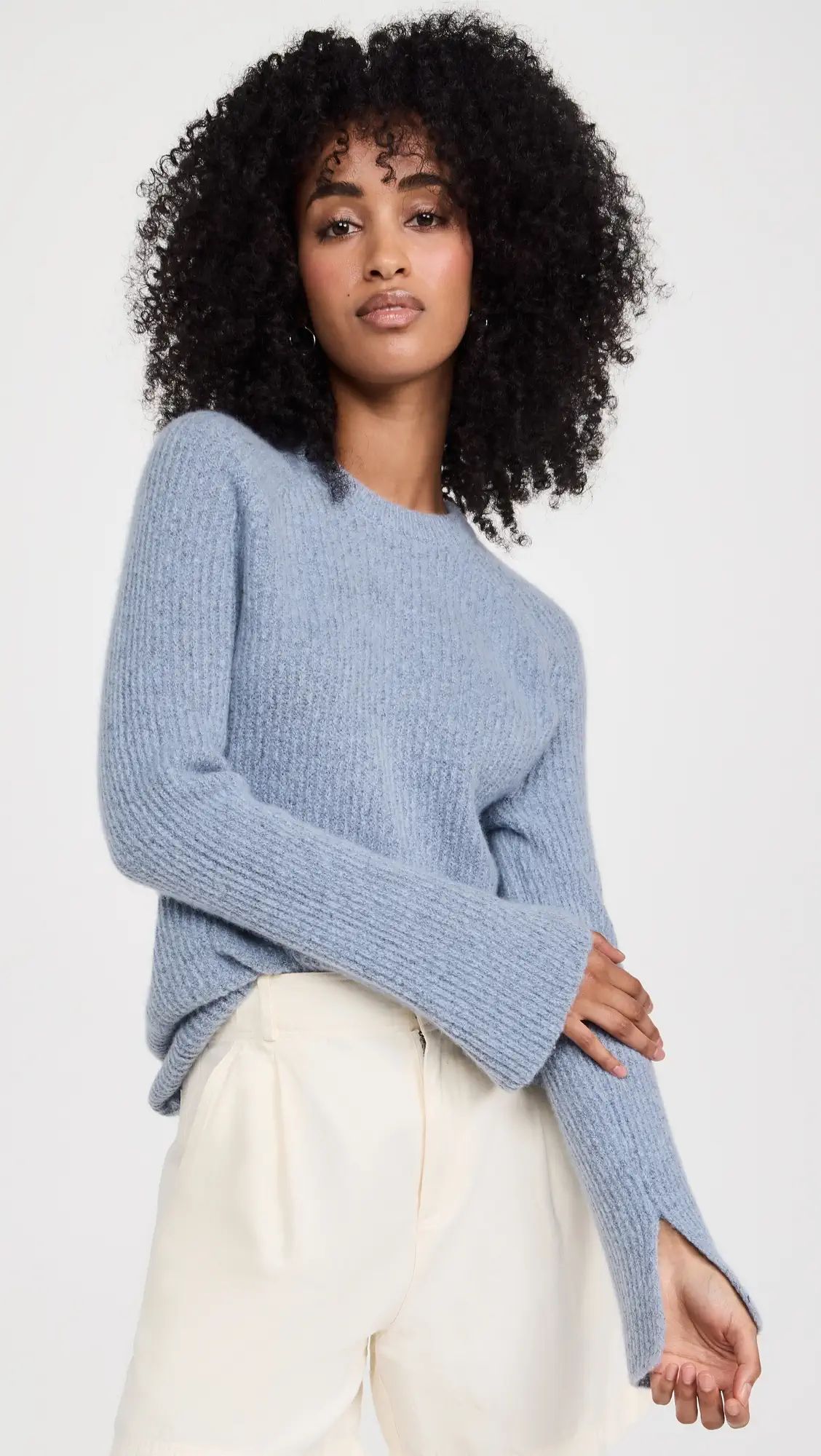 James Perse Cashmere Raglan Crew Neck Sweater | Shopbop | Shopbop