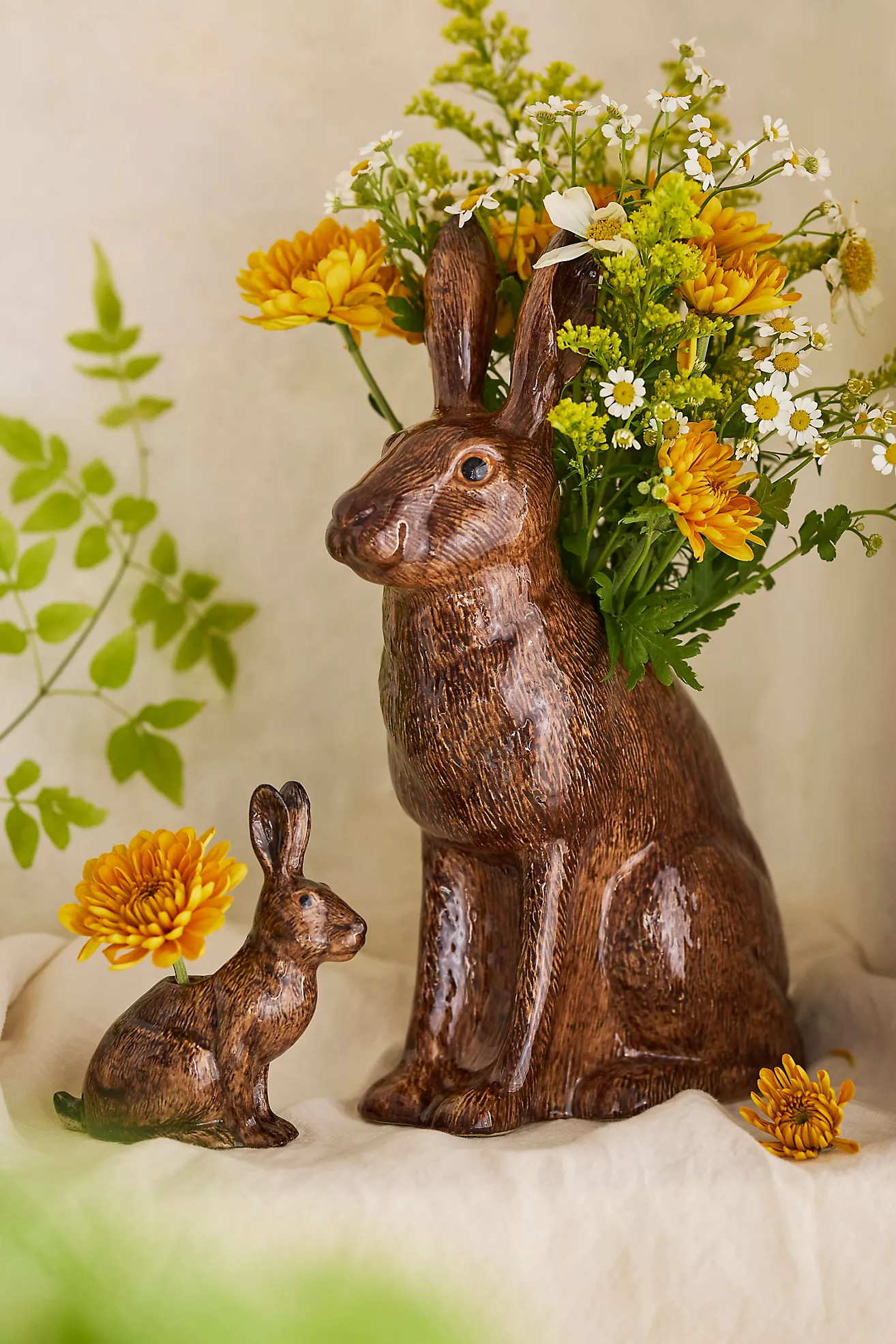 Quail Ceramics Hare Vase | Anthropologie (US)