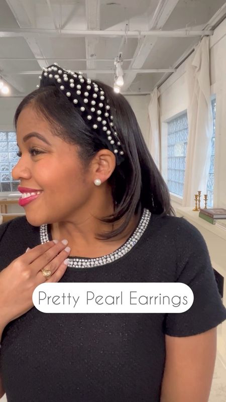 These pretty pearl earrings are the perfect year round accessory! 

Pearl earrings. Amazon finds. Pearl headband. 

#LTKstyletip #LTKbeauty #LTKfindsunder100