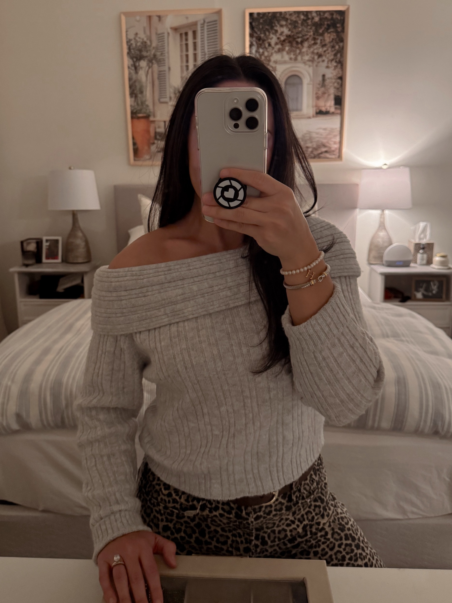 Wearing a size small!