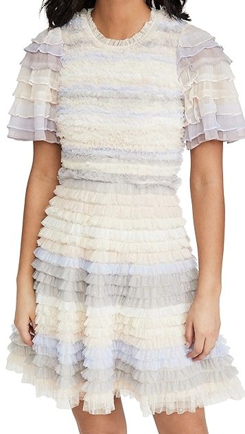 Luella Ruffle Mini Dress | Shopbop
