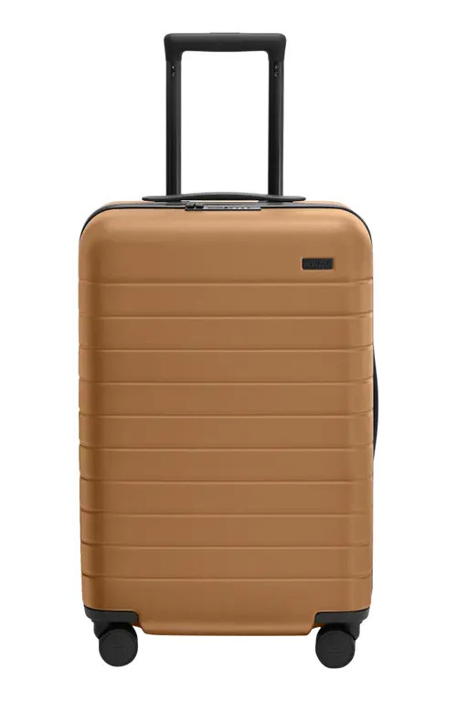 Away The Bigger Flex Carry-On Suitcase (Nordstrom Exclusive) in Tawny Brown at Nordstrom | Nordstrom