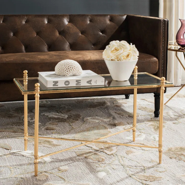 Oxendine Cross Legs Coffee Table | Wayfair North America