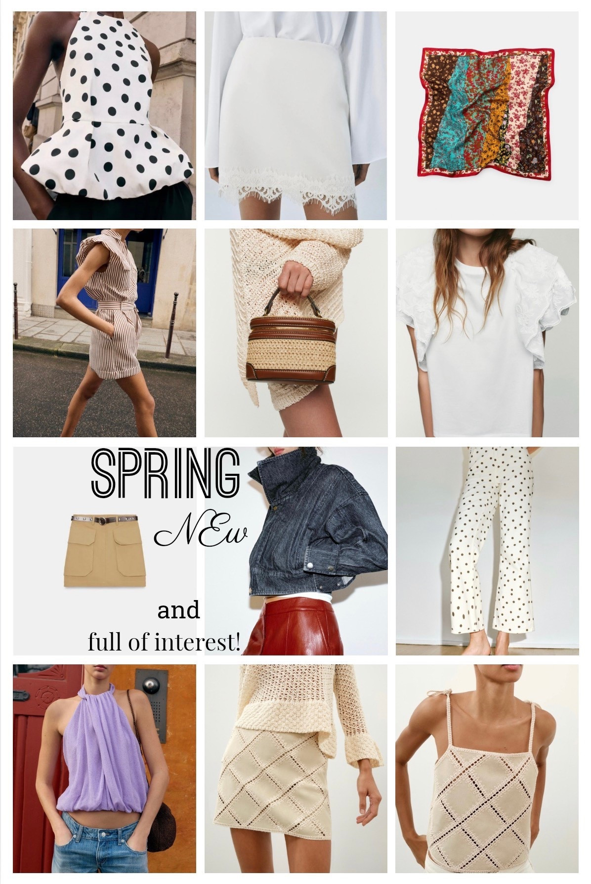 😍😍I’ll take it all!
Spring new finds full of interest!! 
Zara  

#LTKSeasonal #LTKOver40