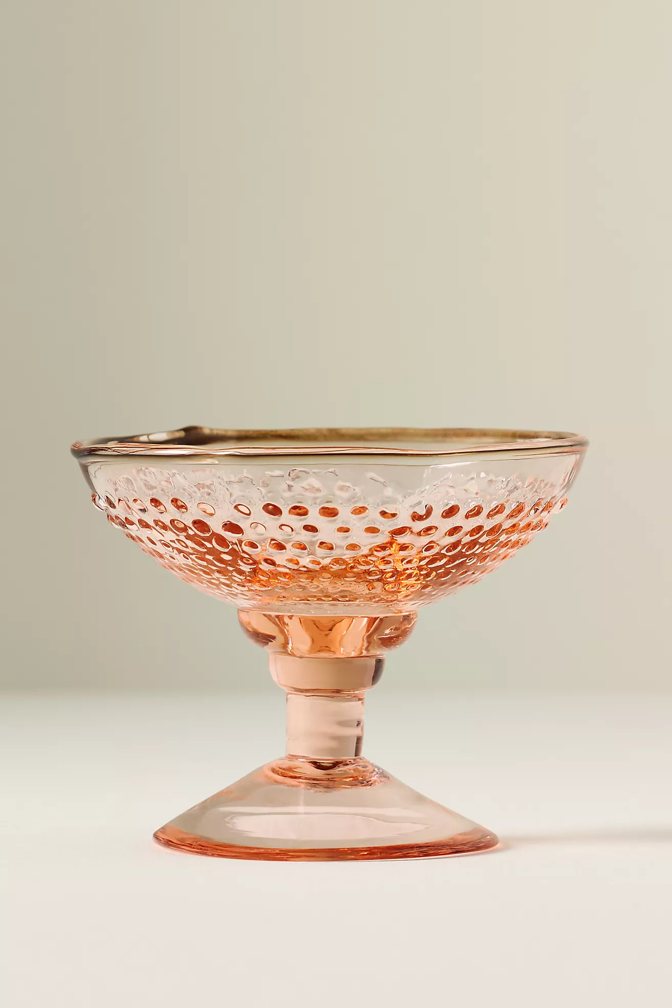 Embossed Coupe Glass | Anthropologie (US)